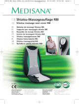 Medisana Shiatsu massage seat cover RBI Le manuel du propriétaire