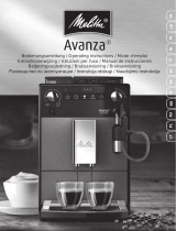 Melitta Avanza® series 600 Le manuel du propriétaire