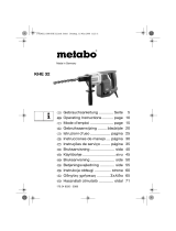 Metabo KHE 32 Mode d'emploi