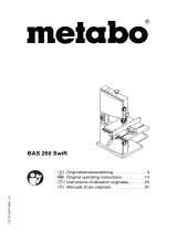 Metabo Power 260 Mode d'emploi
