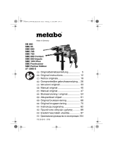 Metabo SBE 850 Contact Le manuel du propriétaire