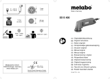 Metabo SXE400 Mode d'emploi