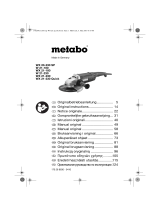 Metabo WX 21-180 Mode d'emploi
