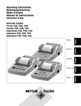 Mettler Toledo RS-P26 11124303 Operating Instructions Manual