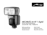 Metz mecablitz 44 AF-1 digital Le manuel du propriétaire