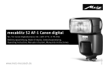 Metz mecablitz 52 AF-1 digital Canon Manuel utilisateur