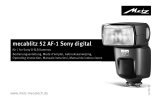 Metz mecablitz 52 AF-1 digital Sony Manuel utilisateur