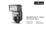 Metz mecablitz 58 AF-1 digital Sony Le manuel du propriétaire