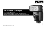 Metz Mecablitz 64 AF-1 digital - Nikon Le manuel du propriétaire