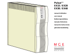 MGE UPS Systems EX15 Manuel utilisateur