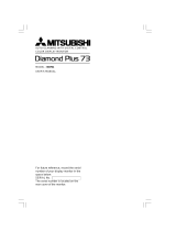 Mitsubishi Electronics Diamond Plus 73 Manuel utilisateur