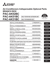 Mitsubishi PAC-AK52BC Guide d'installation