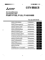 Mitsubishi Electric PUMY-P125 Guide d'installation