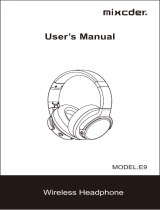 Mixcder E9 Manuel utilisateur