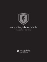Mophie Juice Pack for HTC One Manuel utilisateur