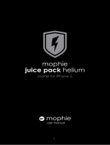 Mophie Juice pack helium iPhone 5 Manuel utilisateur