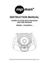 MPMan CSU484PLL Manuel utilisateur