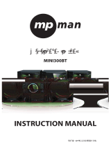 MPMan MINI300BT Le manuel du propriétaire