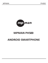 MPMan PH500 Le manuel du propriétaire