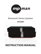 MPMan SP350BT Le manuel du propriétaire