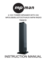 MPMan T600CD Le manuel du propriétaire