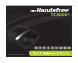 Mr. Handsfree BC6000m Pro + Iso cable Manuel utilisateur