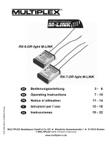 MULTIPLEX RX-6-DR light Le manuel du propriétaire