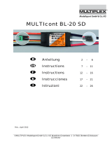 MULTIPLEX MULTIcont BL-20 S-BEC Le manuel du propriétaire