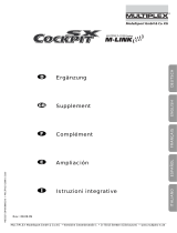 MULTIPLEX COCKPIT SX M-LINK Mode d'emploi