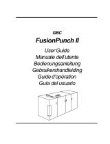 MyBinding GBC Fusion Punch II Manuel utilisateur