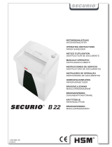 MyBinding HSM Securio B22S Strip Cut Manuel utilisateur