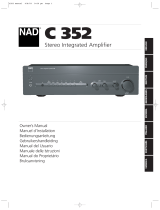NAD Electronics C 352 Manuel utilisateur
