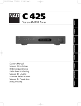 NAD C 425 Manuel utilisateur