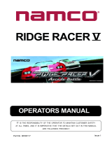 NAMCO Ridge Racer V Arcade Battle Manuel utilisateur