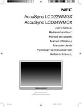 NEC AccuSync® LCD24WMCX Le manuel du propriétaire
