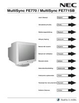 NEC MultiSync® FE770 (Black) Le manuel du propriétaire