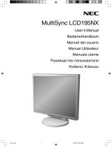 NEC MultiSync® LCD195NX Le manuel du propriétaire