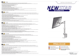 Newstar Newstar 2 x Monitor desk mount 10" - 24" Swivelling/tiltable, Swivelling Manuel utilisateur