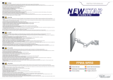 Neomounts Newstar 2 x Monitor desk mount 10" - 24" Swivelling/tiltable, Swivelling Manuel utilisateur