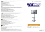 Newstar Newstar PLASMA-M1800E Wall bracket for LCD, LED and Plasma TVs Le manuel du propriétaire