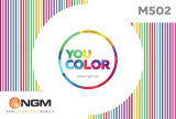 NGM You Color M502 Manuel utilisateur