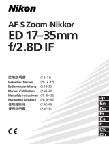Nikon 17-35mm Manuel utilisateur