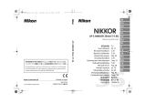 Nikon AF NIKKOR 35MM F-1.4G Manuel utilisateur
