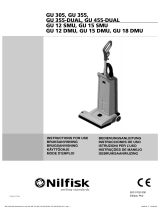 Nilfisk GU 455 Dual Manuel utilisateur