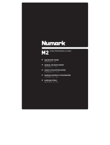 Numark Industries M 2 Black Manuel utilisateur