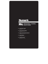 Numark  M4  Le manuel du propriétaire