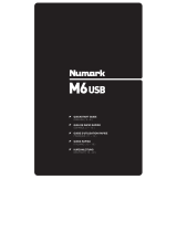 Numark  M6 USB  Manuel utilisateur