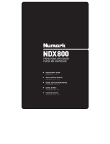 Numark NDX 800 Guide de démarrage rapide