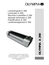 Olympia 4 in 1 A 290 Manuel utilisateur