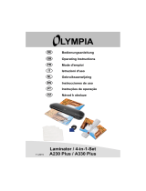 Olympia 4 in1 SET (mit A 330 PLUS) Le manuel du propriétaire